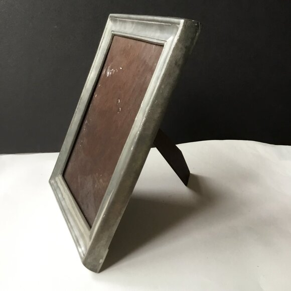 De Campos De Quevedo Portugal Pewter Wooden Photo Picture Art Frame - Picture 2 of 13